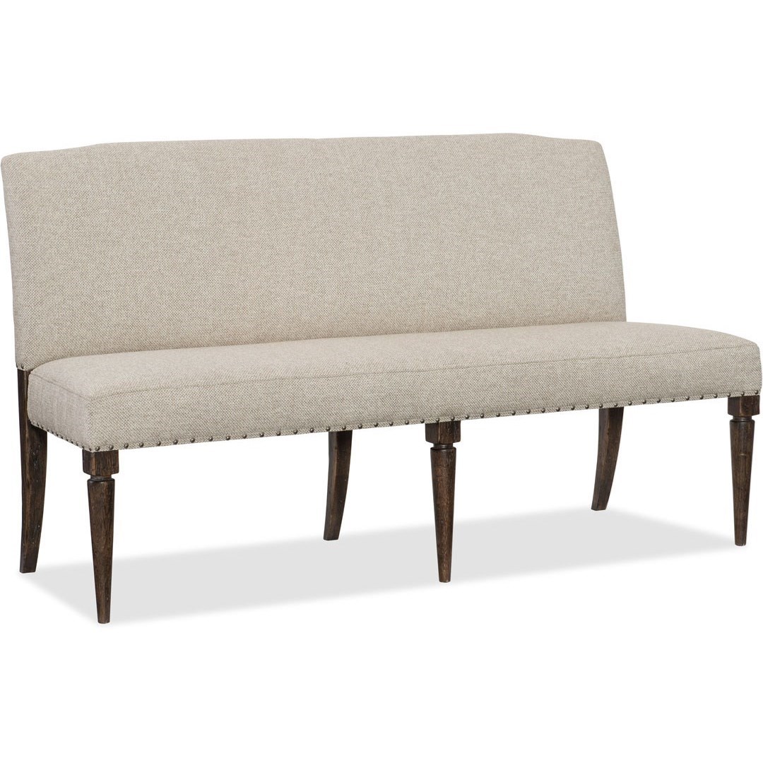 Dining Benches With Back Upholstered Storage PRI Banquette Cream